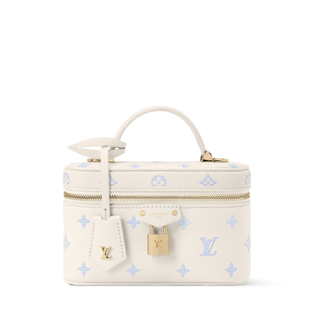 Nécessaire Vanity Chain Couro Monogram Empreinte - Carteiras